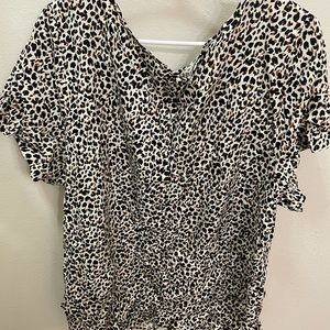 Ava & Viv Cheetah Top